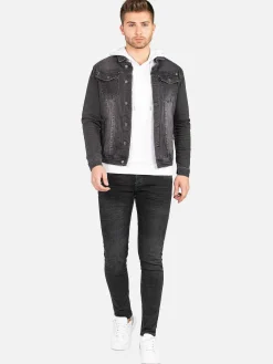 Wam Denim Zomerjassen|Zomer Jassen 68083 Aleron Black