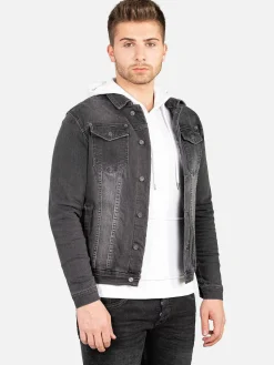 Wam Denim Zomerjassen|Zomer Jassen 68083 Aleron Black
