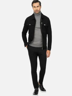 Wam Denim Zomerjassen|Zomer Jassen 82168 Curtice Black