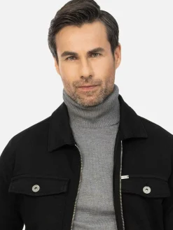 Wam Denim Zomerjassen|Zomer Jassen 82168 Curtice Black
