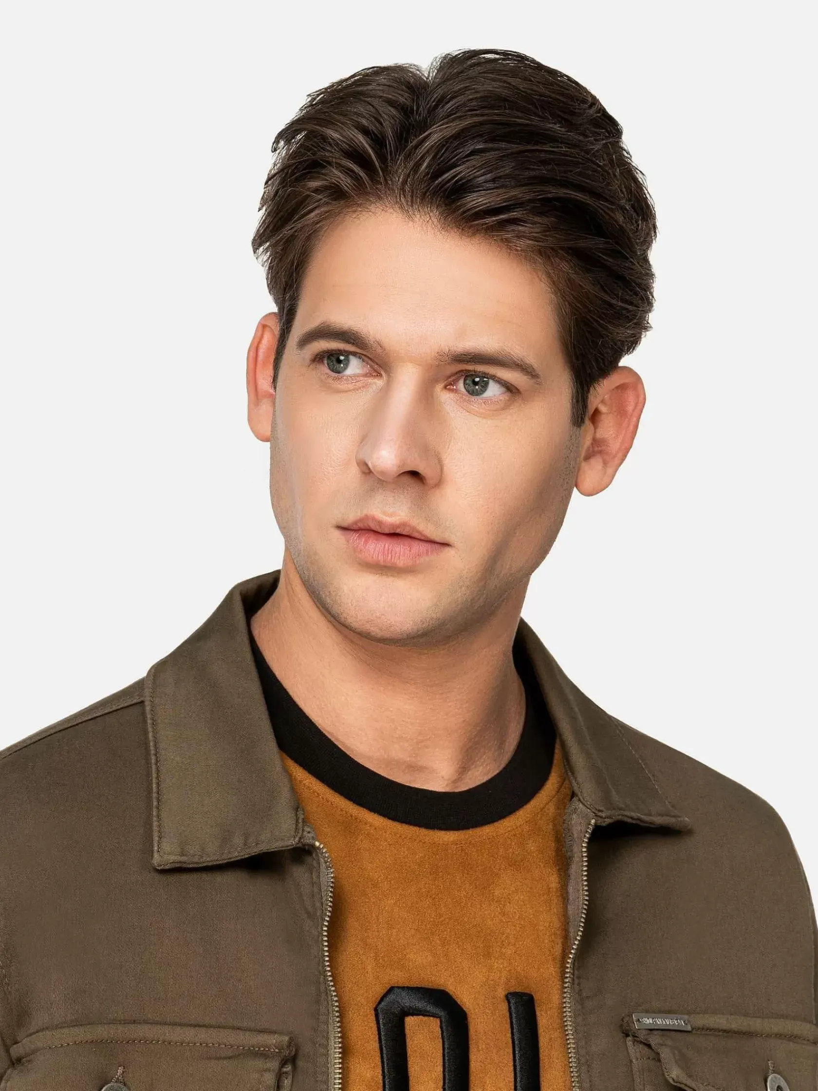 Wam Denim Zomerjassen|Zomer Jassen 82168 Curtice Khaki