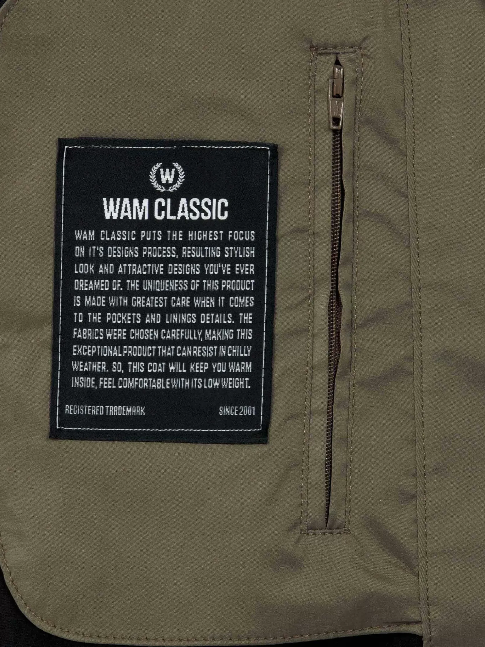 Wam Denim Zomerjassen|Zomer Jassen 71284 Vitus Dark Beige